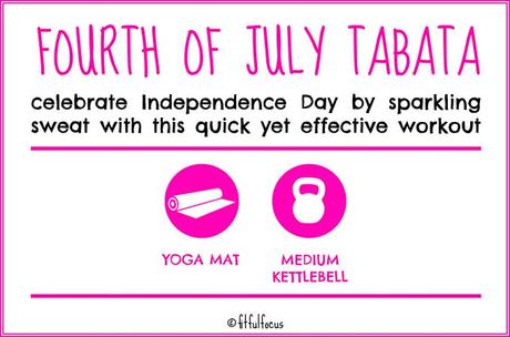 Fourth Of July Tabata Workout