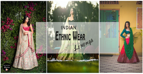 2017 Trendy Ethnic Wear Lehenga For Indian Festival
