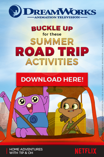 Enjoy These Free Summer Road-Trip Activities from DreamWorks Animation