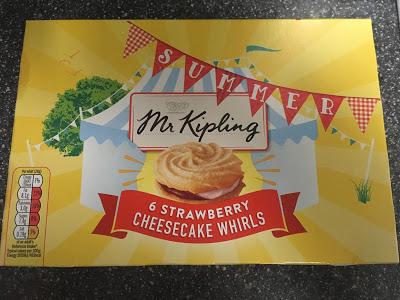 Today's Review: Mr. Kipling Strawberry Cheesecake Whirls