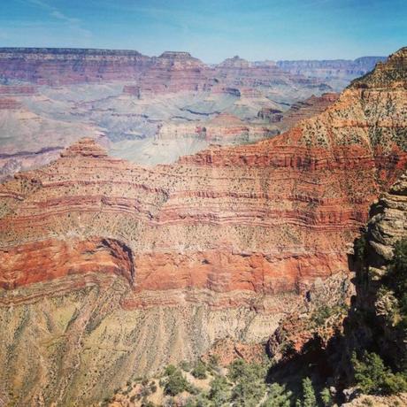 Nothing can really prepare you for the kaleidoscope of nature's colours you can see at the Grand Canyon, where the passage of time is measured not in years but centuries. One of the seven natural wonders of the world, the Grand Canyon offers views that are just awe inspiring. #grandcanyon #lasvegas #vegas #southrimgrandcanyon #naturalbeauty #nature #instalike #instapic #picofday #photooftheday #igers #travelblog #travelblogger #visitvegas #visitgrandcanyon #sevenwonders #color #kaleidoscope #gorge #canyon #arizona #visitarizona