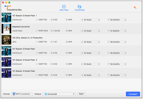 DRM Media Converter for MAC - Convert iTunes M4V to MP4