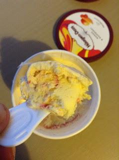 Haagen Dazs Mango & Raspberry Ice Cream