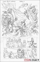 X-Men Blue Marvel Primer Pages