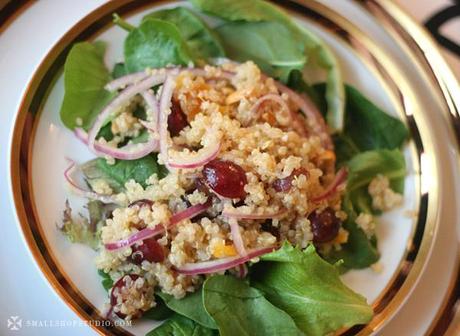 RECIPE // Honey-Soaked Quinoa Salad