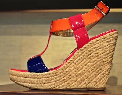 Shoe of the Day | Isola Olencia Patent Jute Wedge