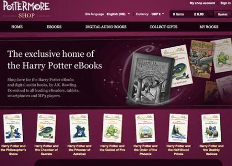 Pottermore starts to sell e-books; is it the end of Amazon?