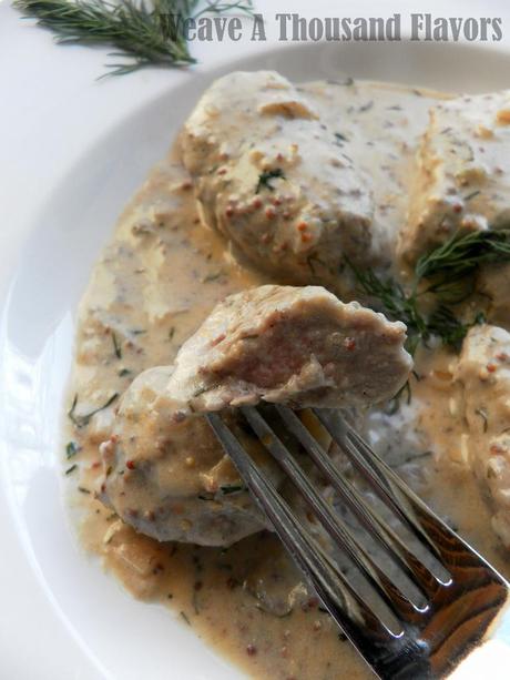 Pork Medallions in Dijon-Dill sauce-03