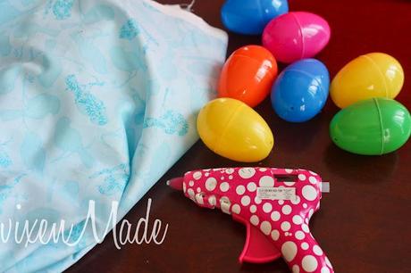 Fabric Scrap Easter Eggs Fabric Scrap Easter Eggs