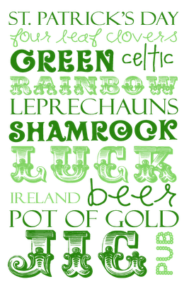 FPF: 10 St. Patrick's Day Subway Art Printables FPF: 10 St. Patrick's Day Subway Art Printables
