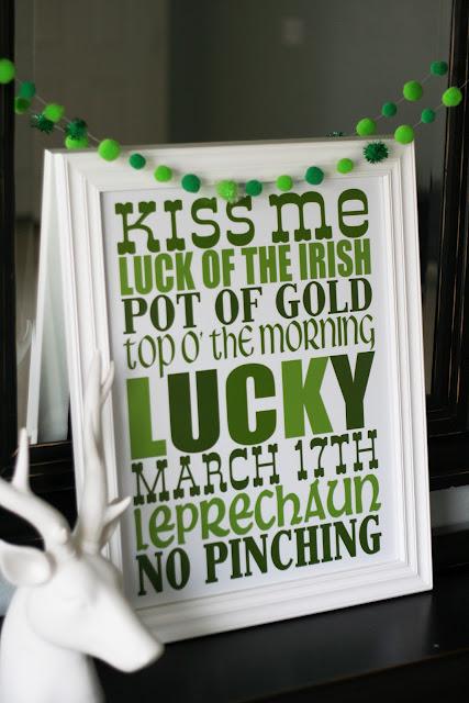 FPF: 10 St. Patrick's Day Subway Art Printables FPF: 10 St. Patrick's Day Subway Art Printables