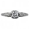 Vintage Platinum and Diamond Engagement Ring approx .45ctw Round... Vintage Engagement Ring Eye Candy – Wedding Wednesday