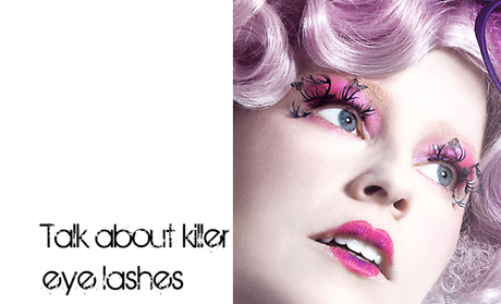 Makeup in Film: Hunger Games Special: Effie's Eyelashes Makeup in Film: Hunger Games Special: Effie's Eyelashes