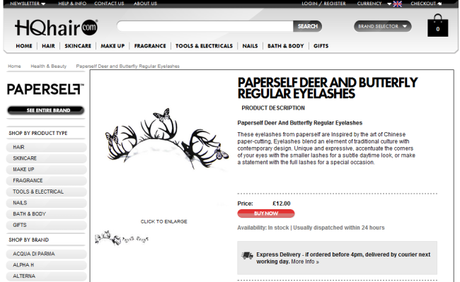 Makeup in Film: Hunger Games Special: Effie's Eyelashes Makeup in Film: Hunger Games Special: Effie's Eyelashes