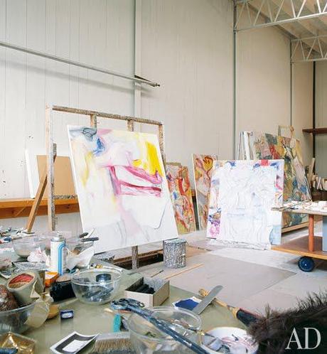8. willem-de-kooning-studio-3 Abstract expressionism, modern art, contemporary abstract artists, modern abstract art