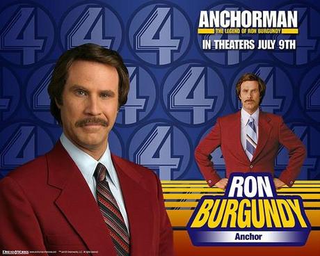 Ron Burgundy announces return of Anchorman!