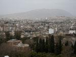 View of Shiraz from a mountain