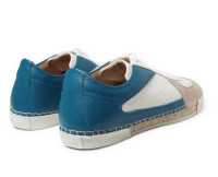 A Reason to Pack Light: Jil Sander Panelled Leather and Espadrille Sneaker