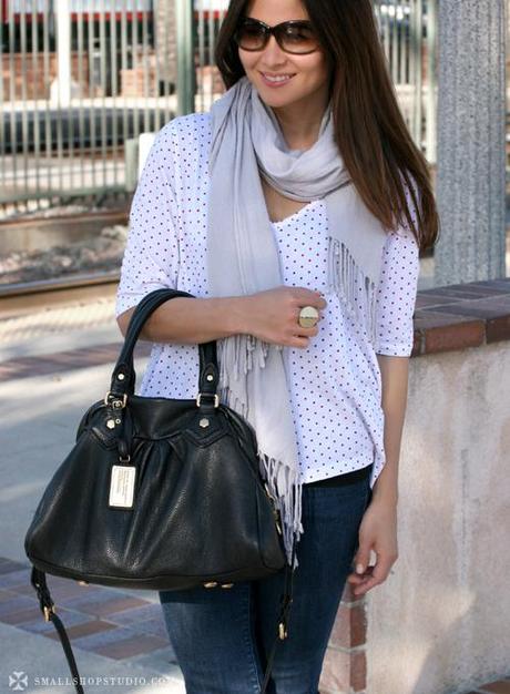 small shop seeing red: polka dot tee SEEING RED // Wanting More