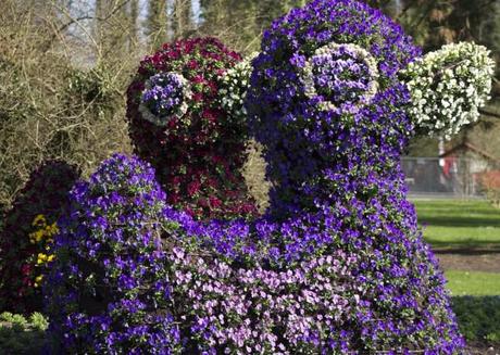 blumen insel mainau flower sculptures