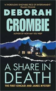 Saturday's Series Spotlight: A Share in Death by Deborah Crombie - Feature and Review