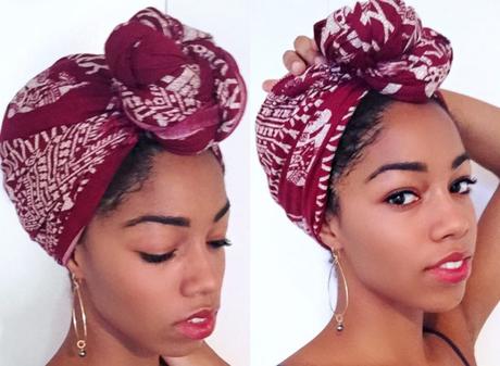 scarf hairstyles woman wearing headscarf
