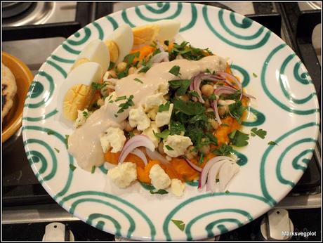 An Ottolenghi-style salad