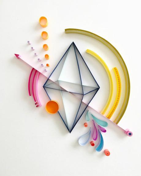 Abstract Geometric Quilling by Akiko Makihara Abstract Geometric Quilling by Akiko Makihara