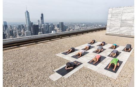 Top 7 Spots for Rooftop Yoga This Summer rooftop yoga chicago