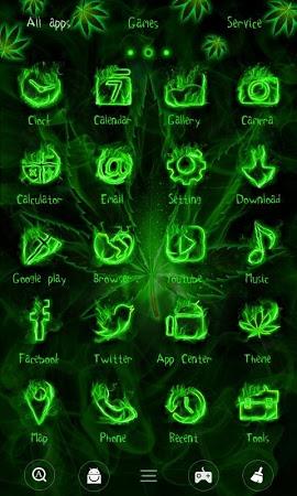 Weed Rasta GO Launcher Theme Weed Rasta GO Launcher Theme