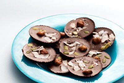 Zucchini Salad with Eggs Salty Chocolate Treat
