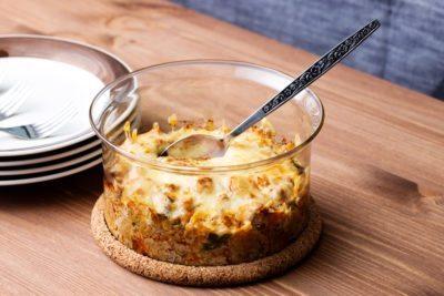 Zucchini Salad with Eggs Stuffed Cabbage Casserole