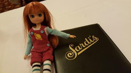 Blogger Bash: New York City Adventures Lottie in Sardi's