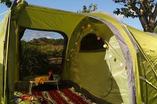 Our tent in Donegal - www.growourown.com Our tent in Donegal - www.growourown.com