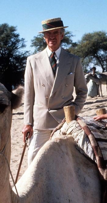 David Niven’s Taupe Suit in Death on the Nile David Niven’s Taupe Suit in Death on the Nile