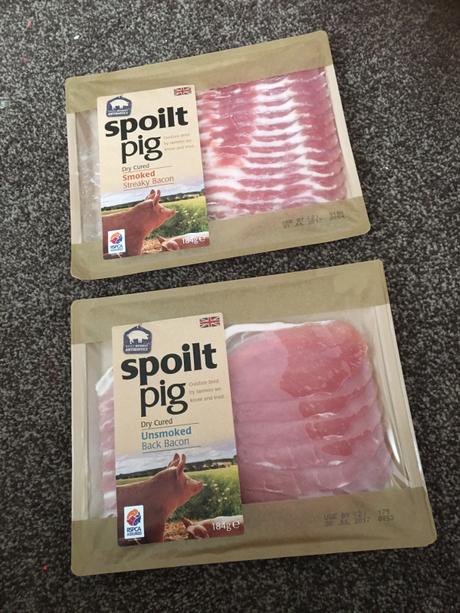 Spoilt pig bacon