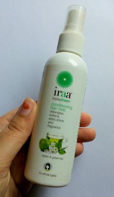 Iraa Instasheen Conditioning Hair Mist Review