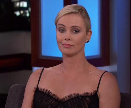 Charlize Theron during an appearance on ABC's 'Jimmy Kimmel Live!'