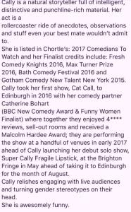How publicists can easily lose you an Edinburgh Fringe award nomination How publicists can easily lose you an Edinburgh Fringe award nomination