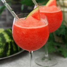 Watermelon Frosé – Frozen Watermelon and Rosé Wine