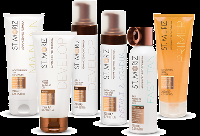 And more self tanning; St Moriz