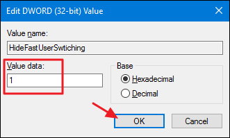 How to Disable Fast User Switching Windows 10