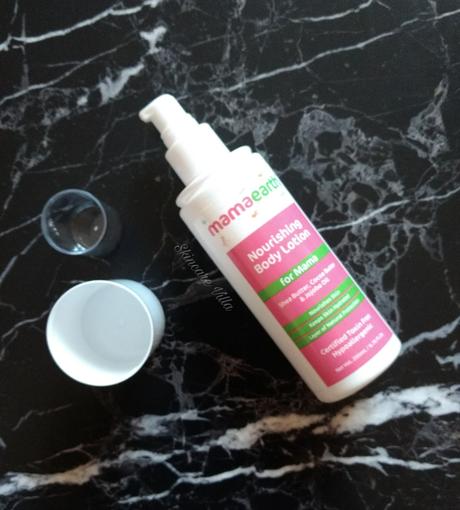 Mama Earth Nourishing Body Lotion for Mama Review Mama Earth Nourishing Body Lotion for Mama Review