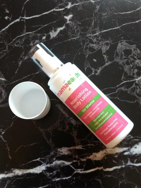Mama Earth Nourishing Body Lotion for Mama Review Mama Earth Nourishing Body Lotion for Mama Review
