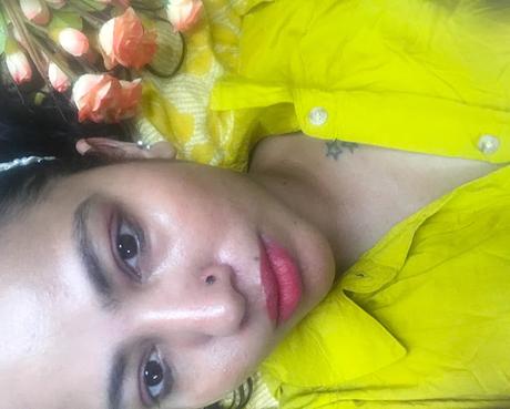 National Lipstick Day A quick pink eyes and lips look