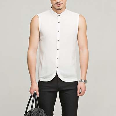 A Case for the Sleeveless Button Down Shirt