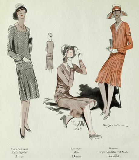 1920s Fashion - Paris 1928 - Jenny, Doucet and Doeuillet 1920s Fashion - Paris 1928 - Jenny, Doucet and Doeuillet