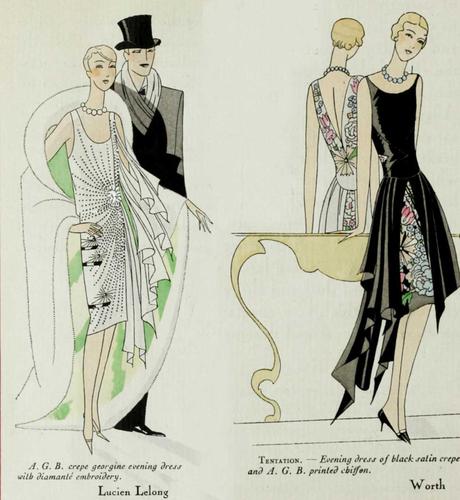 1920s Fashion - Paris 1928 - Worth and Lelong 1920s Fashion - Paris 1928 - Worth and Lelong