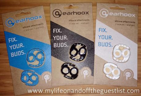 BudStraps Earbud Straps and Earhoox Earbuds Silicone Attachments