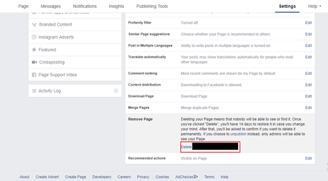How To Delete Facebook Page in 4 Steps How To Delete Facebook Page in 4 Steps